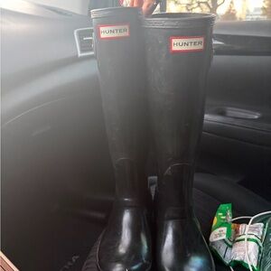 Hunter Black Women's Winter & Rain Boots